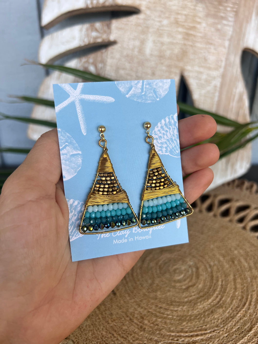 Beaded earrings no.13