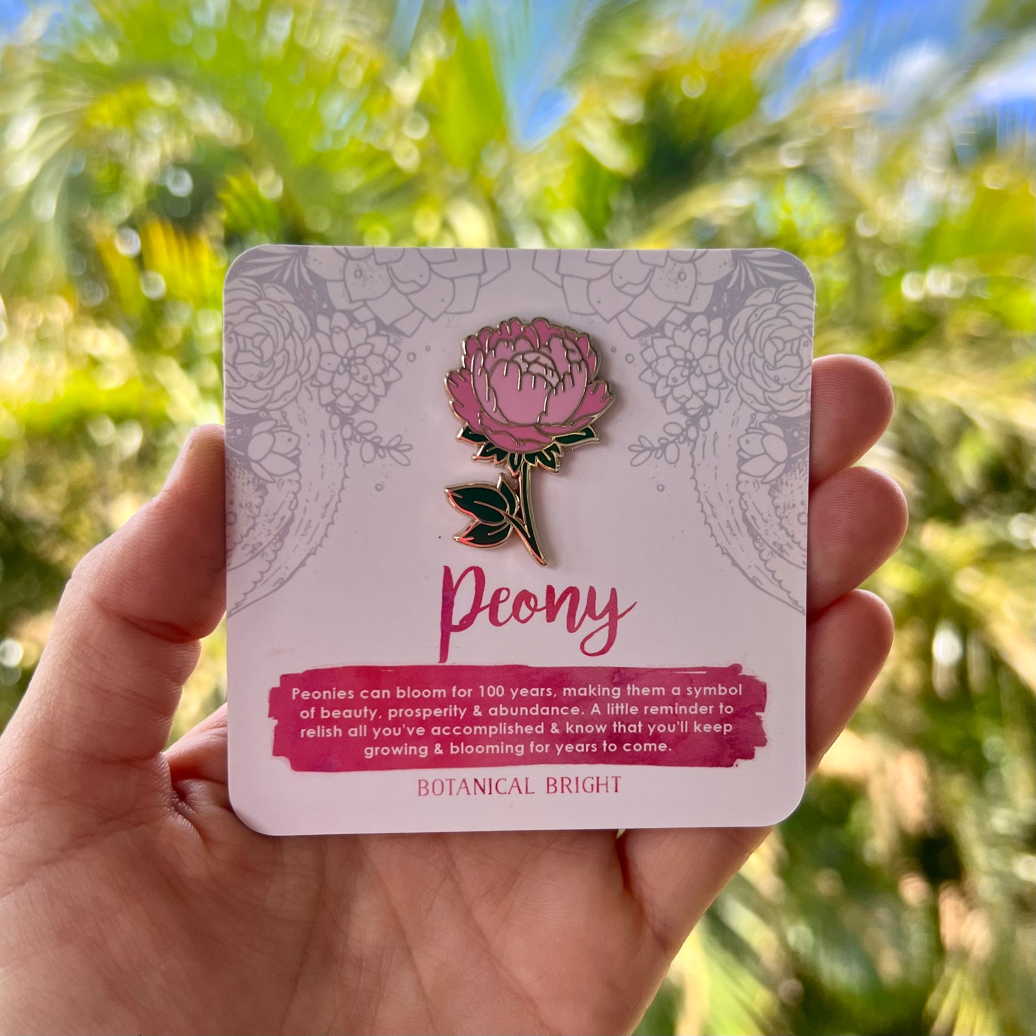 Pin - Peony – theclaybouquet