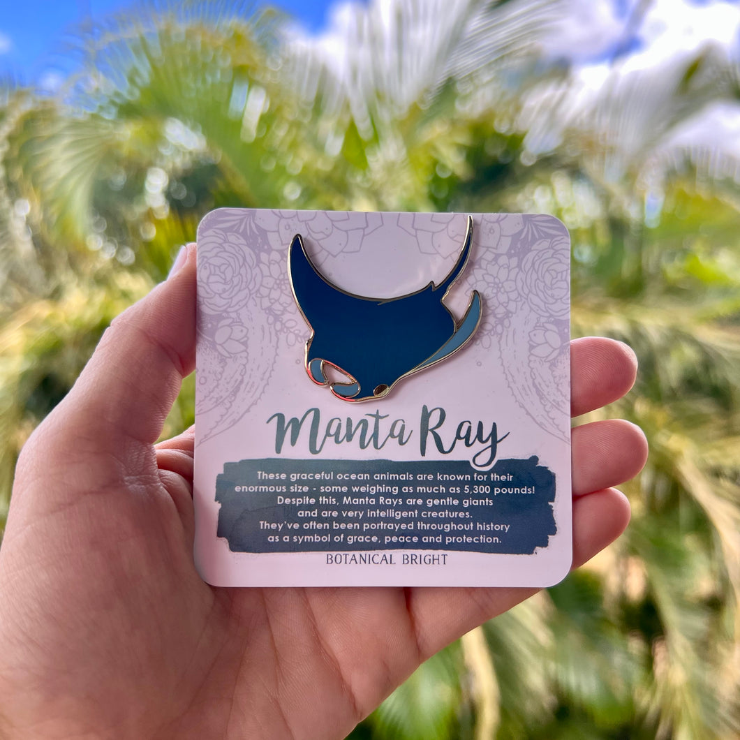 Pin - Manta Ray