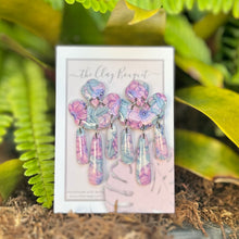 Load image into Gallery viewer, Clay - Romantic Garden dangle earrings
