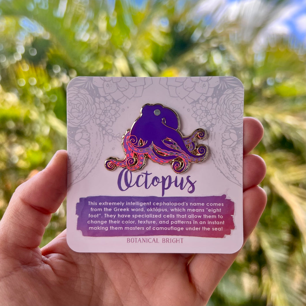 Pin - Octopus