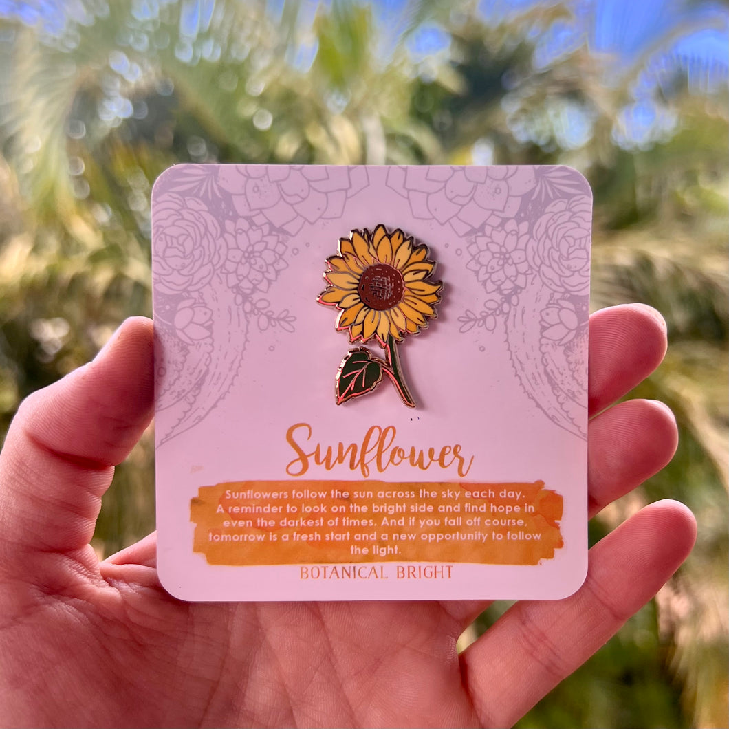 Pin - Sunflower