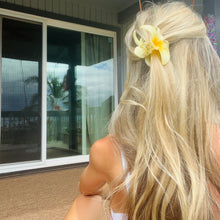 Load image into Gallery viewer, Plumeria Hair clip
