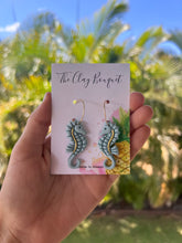 Load image into Gallery viewer, Clay - Seahorse earrings
