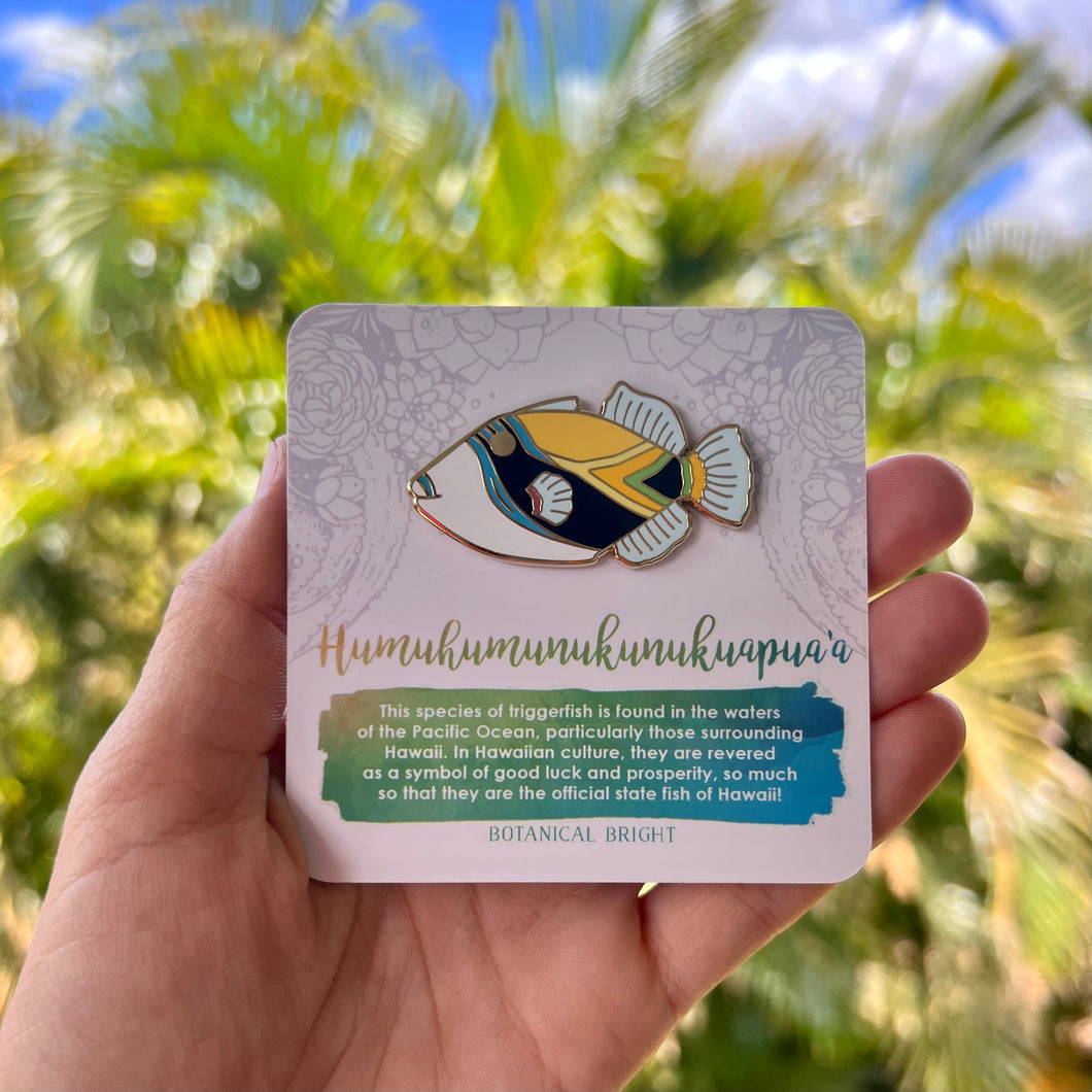 Pin - Humuhumunukunukuapua’a