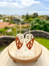 Load image into Gallery viewer, Monstera Adansonii earrings
