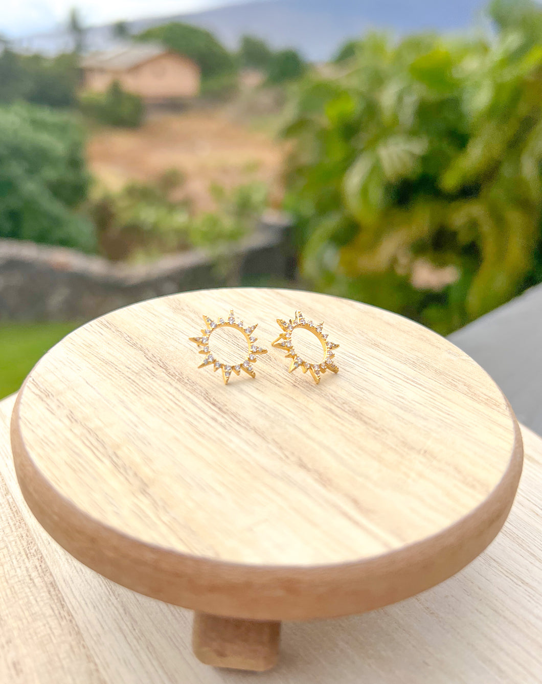 Small Sun earrings