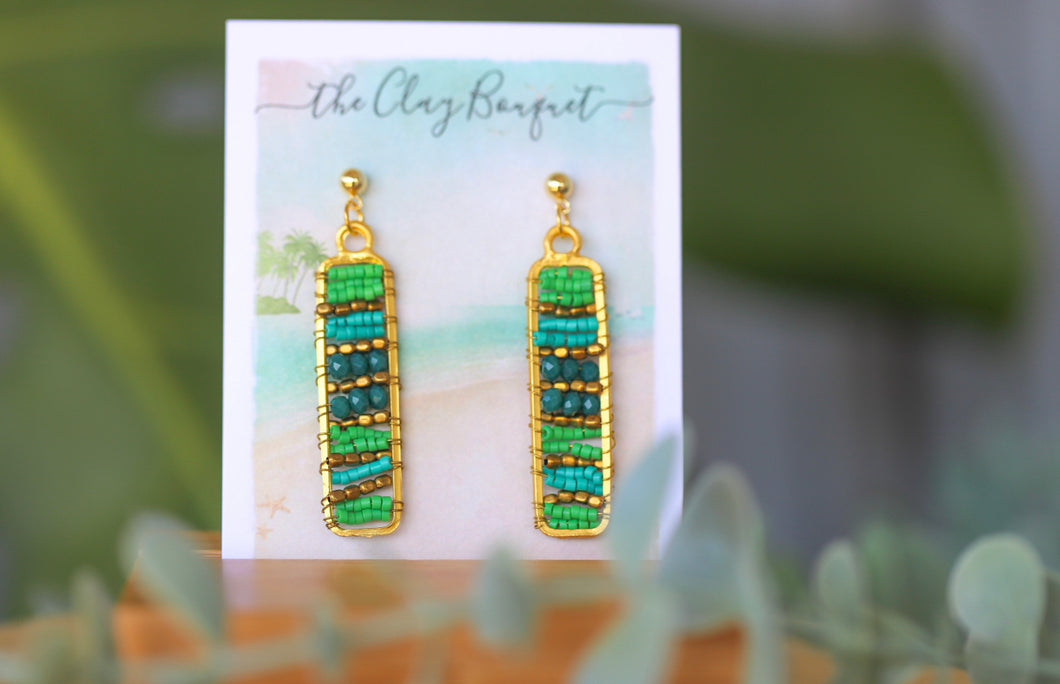 Beaded earrings no.8