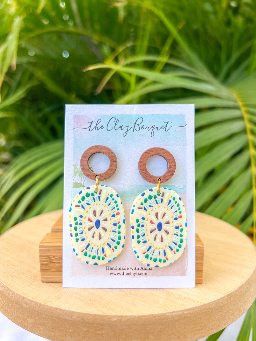 Kaleidoscope earrings