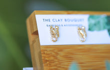 Load image into Gallery viewer, Gold earrings - scorpion
