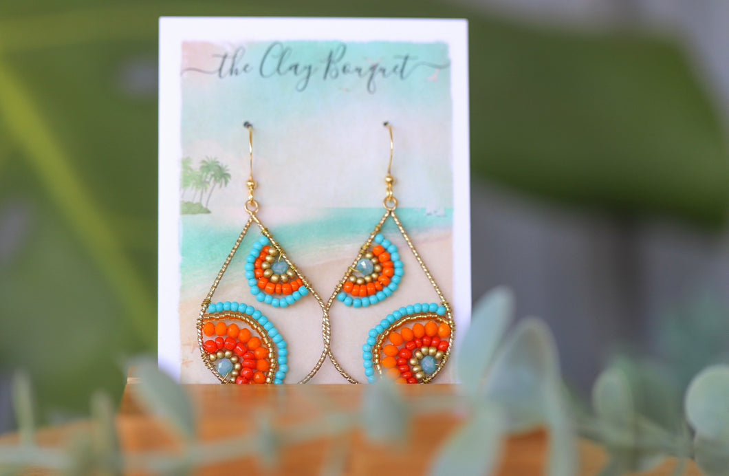 Beaded earrings no.3