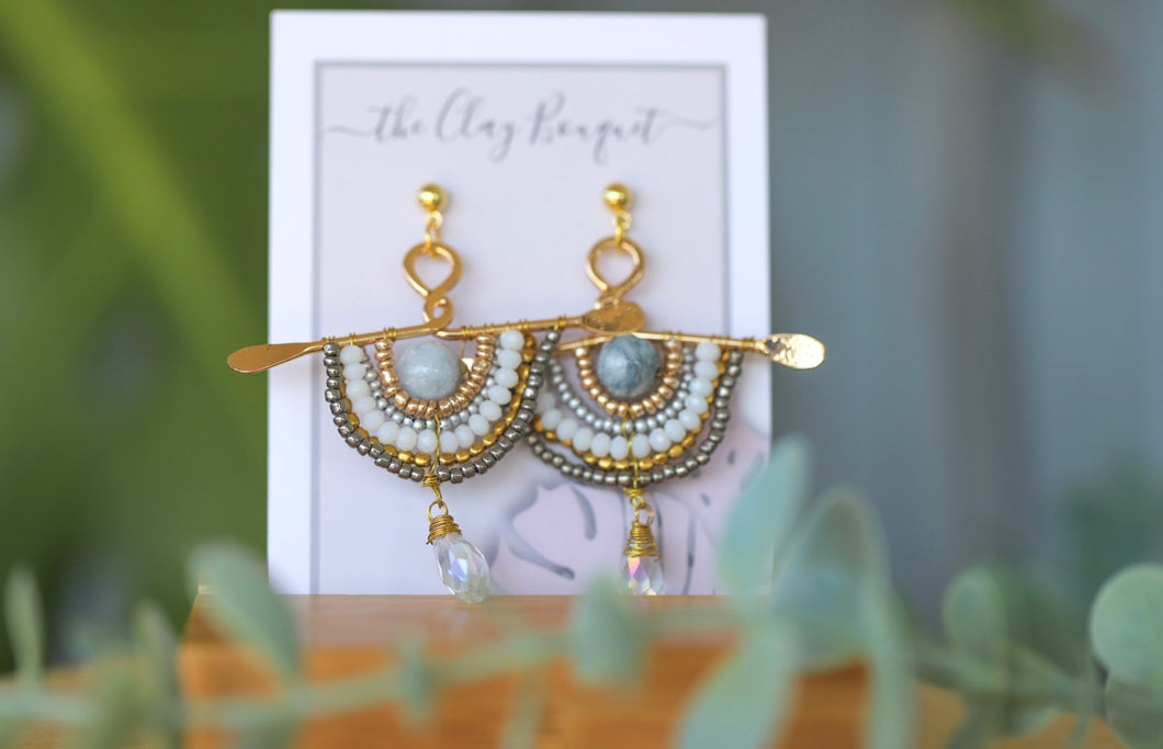 Beaded earrings no.7