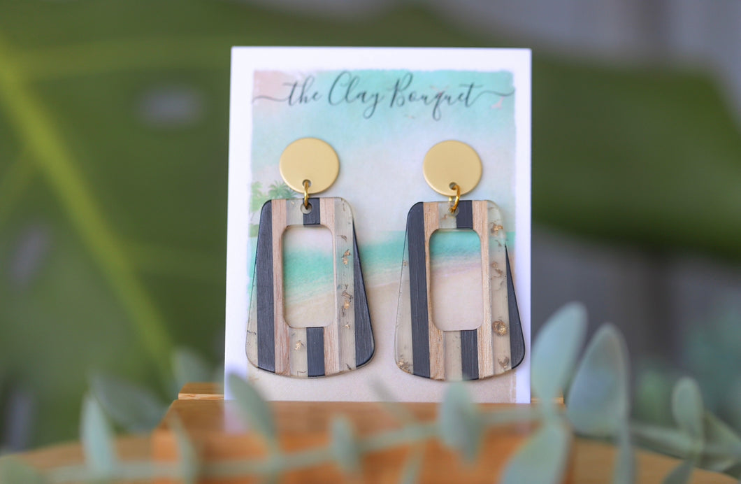 Trapezoid earrings no.1